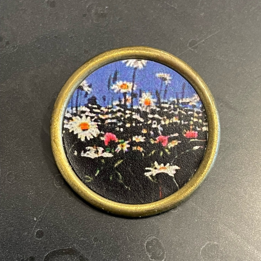 Vintage brooch or pendant  signed